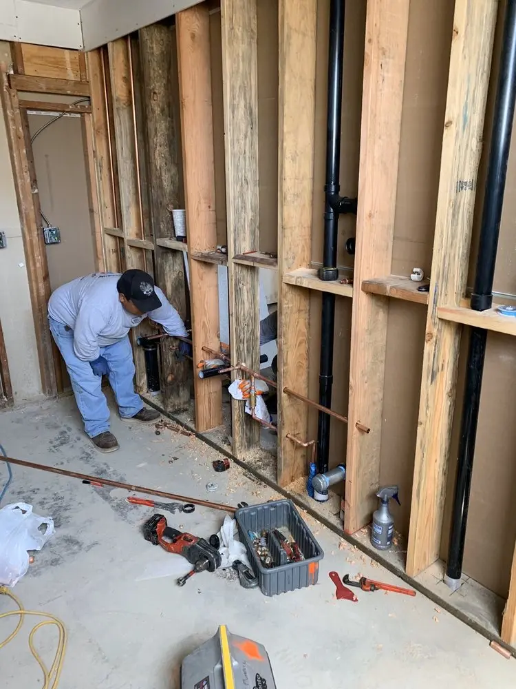 Commercial rough-in plumbing for Water Heater Replacement in Hanarry Estates